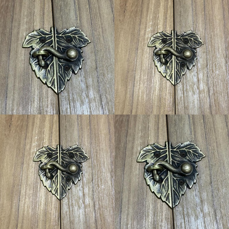 Grape Leaf Trunk Chest Door Gate Hook