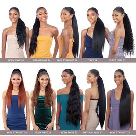 Milky Way Organique Pony Pro Easy Wrap Around Ponytail Yaky Straight 32" (OT530)