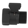 G1/2 Shut Off Valve Brass Water Control Valve Black Shower