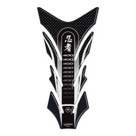 labelbike - Tank Guard Tank Pad 3D motorcycle compatible with Kawasaki Ninja 400