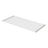 Yamazaki Home Drying Folding Sink Drainer Rack, Large, White