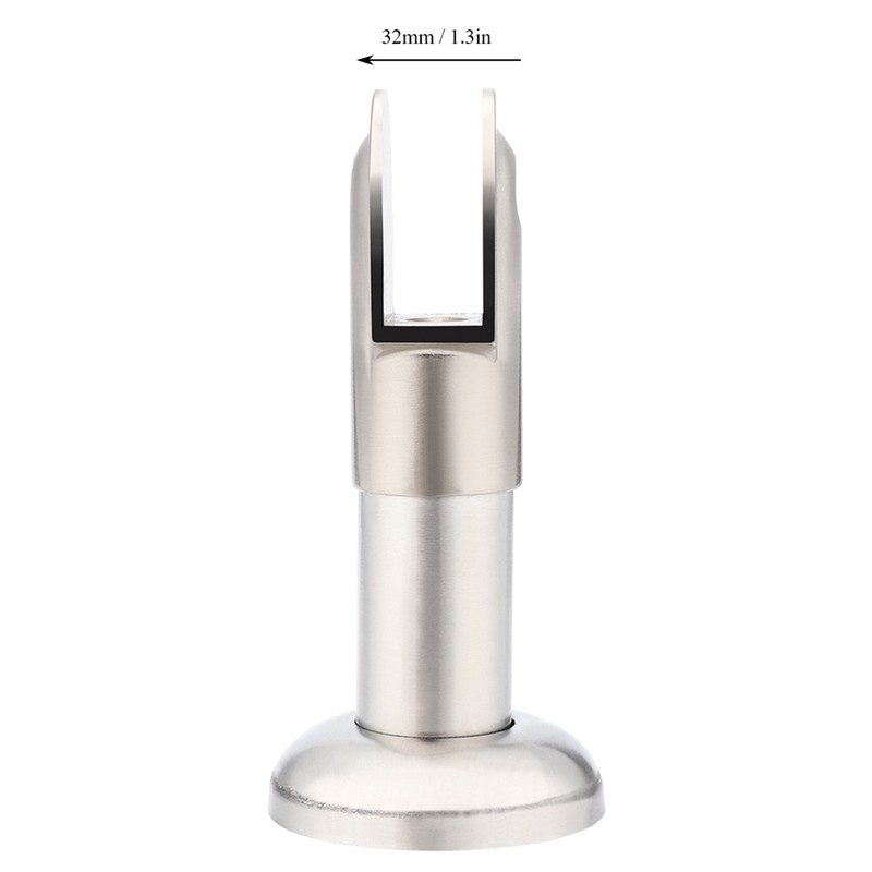 Stainless Steel Toilet Bathroom Partition Hardware Accessories Bracing Foot Adjustable
