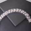 Rytenz 1 Yard Crystal Rhinestone Close Chain Trim Pearl Beaded