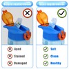BOXOB 4pcs Bite Valve Replacement for Zak Designs Water Bottle,