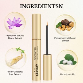 Libeauty Lash Serum, 2ml Eyelash Serum, Eyelash Growth Serum, Brow Growth Serum for Growth, Thickness, Fuller, Stronger