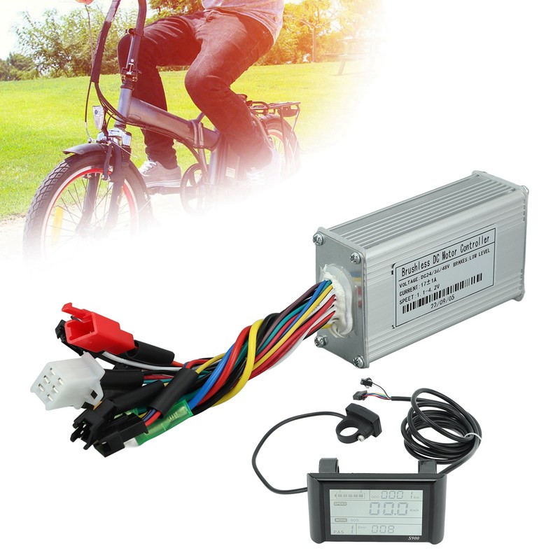 Electric Bicycle Brushless Controller Kit 3 Mode Sine Wave Scotter