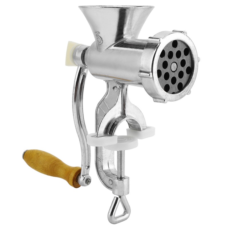 Manual Meat Food Grinder Sausage Stuffer Hand Meat Mincer Grinding