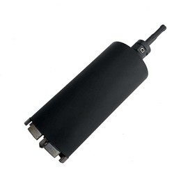 3-1/2" Dry/Wet Multipurpose Core Bit for Masonry, Concrete and Natural Stone, 6" Drilling Depth, SDS Plus Pilot Bit with 5/8"-11 Arbor