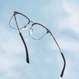 Eyeglass End Tips Ear Sock Pieces Tube Eyewear Anti-Slip Silicone Comfort Replacement Metal Glasses Legs