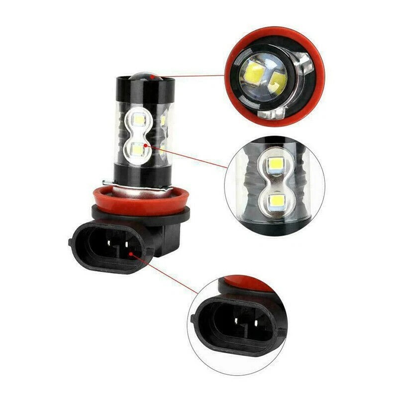 For Toyota 4Runner 2010-2021 - 6x LED Headlight Bulbs Hi/lo