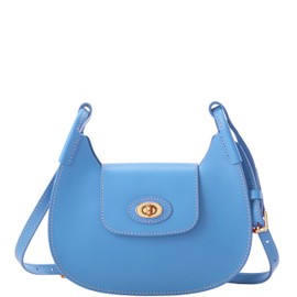 Dooney & Bourke Handbag, Sweety Leather Crossbody Hobo Shoulder Bag - Blue