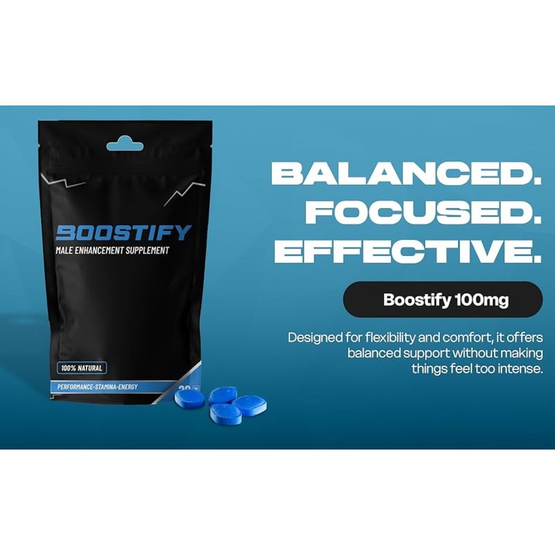 Boostify™ 10 Tablets | Fast Effect 100% Herbal Food Supplement