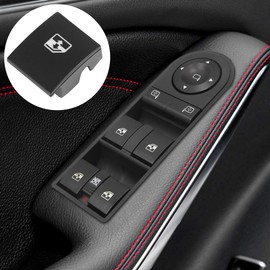 X AUTOHAUX Electric Power Window Switch Button Cap Cover for Opel Astra MK5 2004-2010