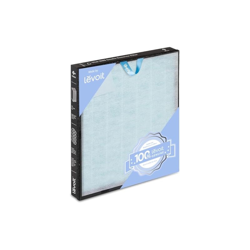 LEVOIT Vital 100S-P Air Purifier Smoke Remover Replacement Filter, Genuine