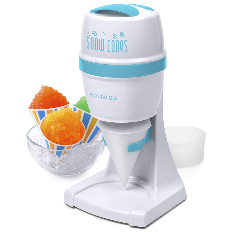 Nostalgia ICESHVR2BLUE Electric Snow Cone Maker, Blue, Single