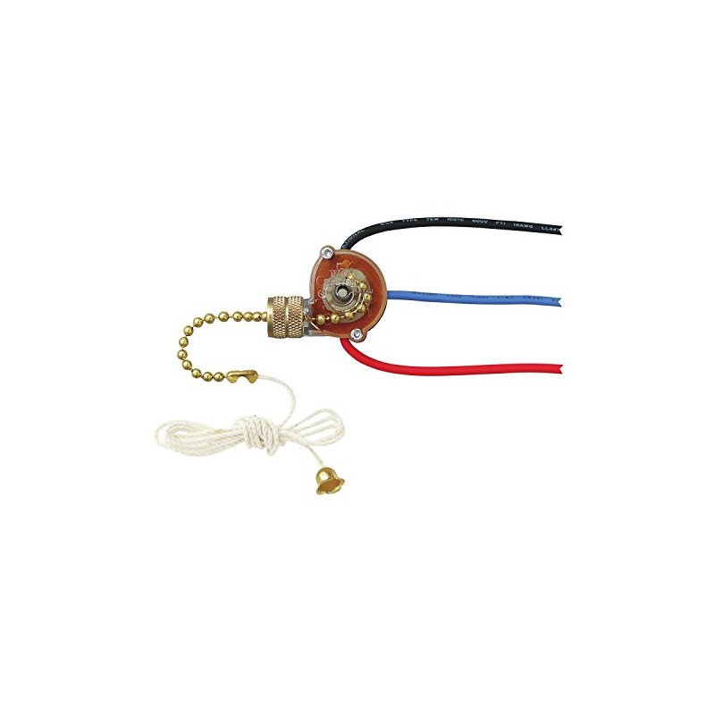 Westinghouse 7705200, 3 Way Fan Light Switch, 1-Pack