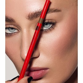 MAKE Beauty Nano Brow, Micro Eyebrow Pencil. Long-Lasting Smudgeproof Eye Brow Makeup for Hairlike Lines. Precision Liner for Natural-Looking Eyebrows - Shade, Cool Taupe Medium Brown