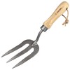 Darlac Garden Hand Fork - Garden Fork with Bamboo Handle