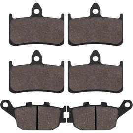 Front and Rear Brake Pads for Honda CB 900 F1-F7 Hornet 2002-2007, CBR 900 RR CBR900RR Fireblade 1992-1997, CB 1000 F CB1000F 1993-1997