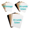 25 Cards DIN A6 10.5 x 14.8 cm 350 g/m²