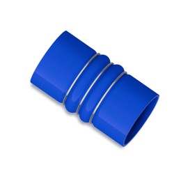 Endure 3.5"(89mm) Silicone Charge Air Cooler Hose, 4-Ply Reinforced Heavy Duty Intercooler CAC Hose, Length 6.3"(160mm), Thickness 0.2"(5mm) - Blue