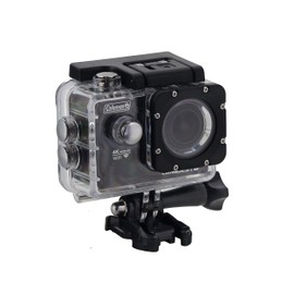 Coleman CX14WP Conquest3 4K Ultra HD Action Camera with Waterproof Housing & Mounts, Black