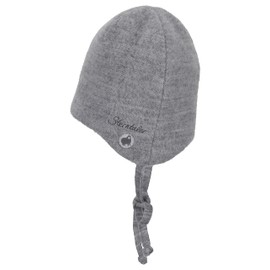 Sterntaler Unisex Baby Wool (Merino) Hat, Silver melange