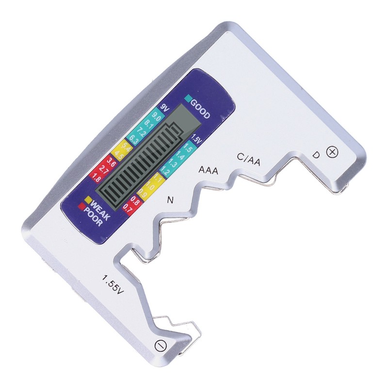 Battery Tester Universal Household Capacity Checker for D C AA