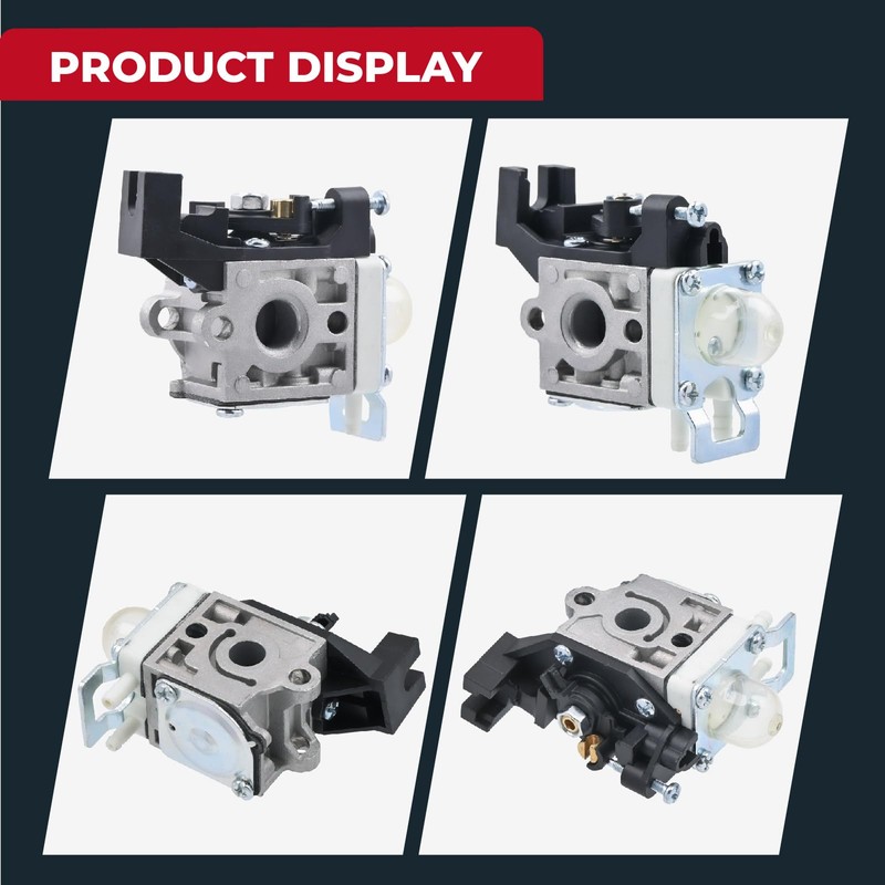 NIMTEK SRM 225 Carburetor with Air Filter Cover Cleaner Case