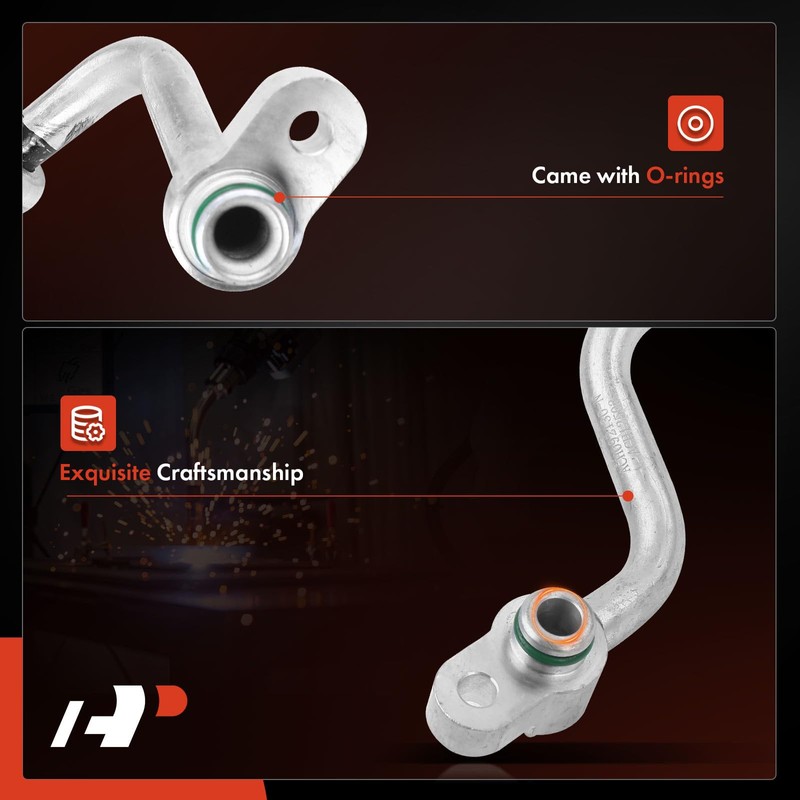 A-Premium A/C Discharge Line Hose Assembly Compatible with Honda Civic