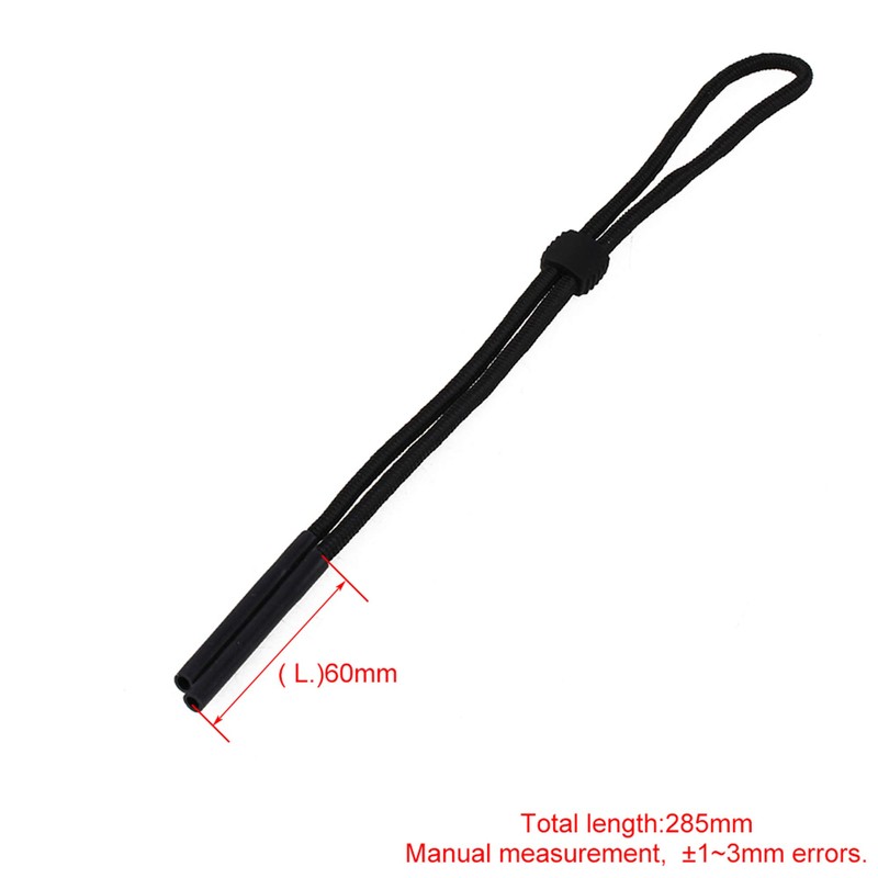 RDEXP Black Eyeglass Glasses Eyewear Adjustable Strap Holder Cord Pack