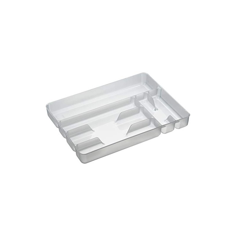 Excèlsa"Rainbow" 6 Compartments White Cutlery Tray