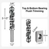 SpeTool Carbide Insert Spiral Flush Trim Router Bit 1/2 Inch