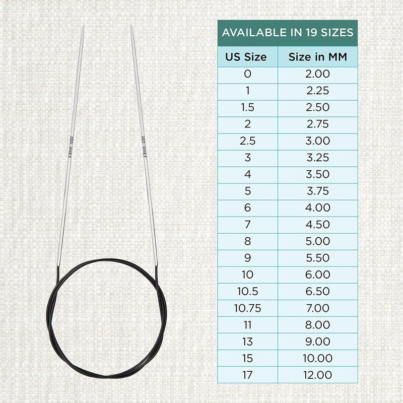 KnitPro - Nova (40 cm x 2,00 mm) Aghi circolari