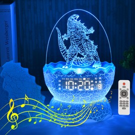HYODREAM Cool Monster Night Light, Multifunctional Decorative lamp Atmosphere Light, 16 Color Music Light with Remote Control, Birthday and Holiday Gifts for Boys and Girls