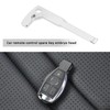 Micro Traders 2Pcs Car Key Blade Blank Vehicle Smart Remote
