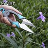 CYRUS Garden Pruner Herb Scissors,Large Size Handle and Sharp Blades,