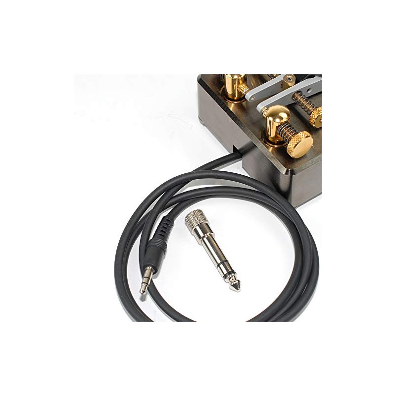 AEcreative CW Morse Code Paddle Key keyer Cable for Vibroplex