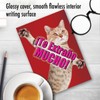 NobleWorks Humorous Spanish Miss You Greeting Card with 5 x
