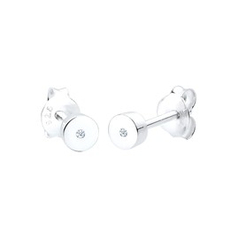 Diamore 0305270113 Women's Stud Earrings 925 Sterling Silver and White Diamond
