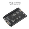 High Performance 22pin M.2 NGFF to SATA Adapter Plug and