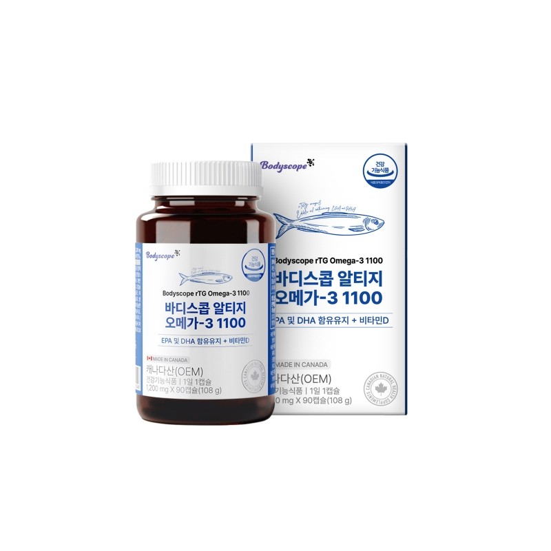 BodyScope rTG Omega-3 1100mg / 바디스콥 알티지 오메가-3 1100