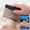 Rivexy Griddle Scraper Stainless Steel – Grill Scraper for Griddle,
