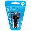 M-Wave Bella Super Mini Bicycle Bell, Black, XS