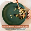 Nook Theory Reusable Wheat Straw Plates 8 Pcs - Non
