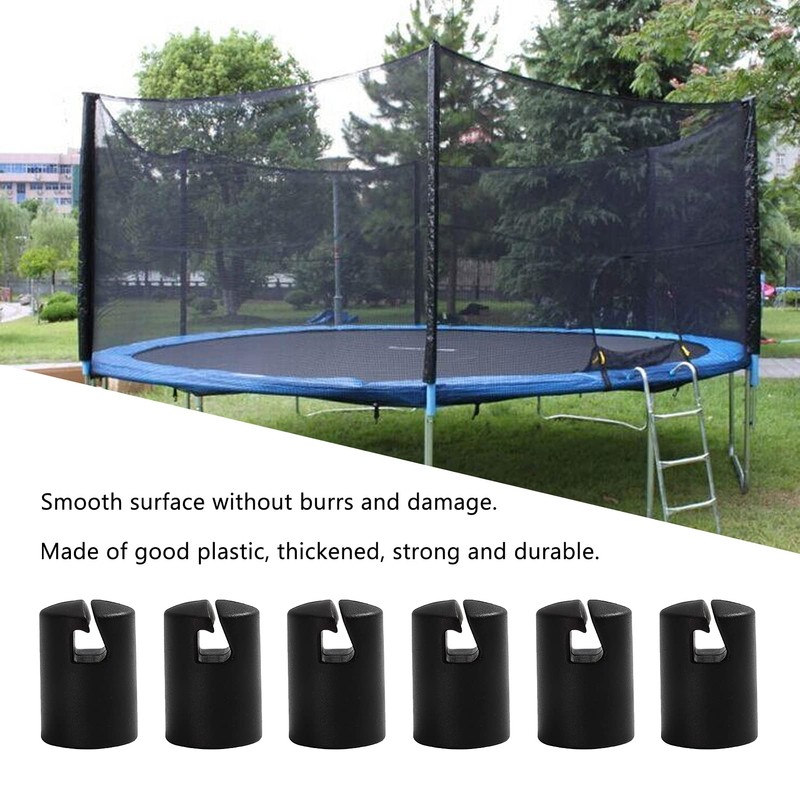 POHOVE 6pcs Trampoline Enclosure Pole Cap 1.26'' Trampoline Pole Cap