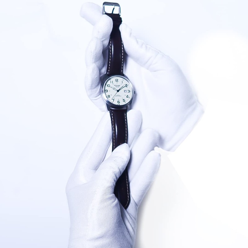 DOVORTEX 4 Pcs White Cotton Gloves, Protective Gloves for Dry