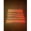 Tzvmny 6PCS 1FT 30CM Single Row Dream Color Chasing Flow