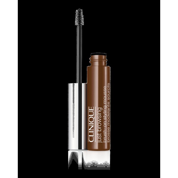 CLINIQUE JUST BROWSING BRUSH ON STYLING MOUSSE Deep Brown