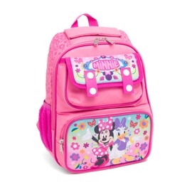Ruz - Minnie Mouse 12 Inch Pre-School backpack with Padded Back and Adjustable Straps